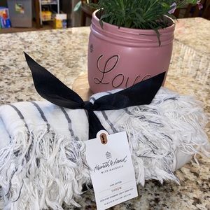 Magnolia Home throw blanket